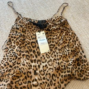 nwt zara tank top xs
